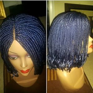 Bob box braid wig